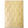 Sizzix Multi-Level Textured Impressions Embossing Folder Rhombus Line Pattern by Olivia Rose, 665740, Multicolor, One Size