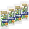 Gillette Custom Premium Gel Shield Shaving Disposable Razor for Men 12 Count