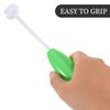 HOLIDYOYO 2Sets Cherry Pitter Tools Efficient Fruit Core Remover for Quick Cherry Vegetable Pitting Easy Grip Kitchen Gadget Green White
