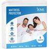 Bed Cover Twin Size Fitted Sheet Zippered Plastic Mattress Protector Waterproof