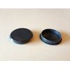 Hinge and Bracket Supplies 10 x 35mm Cream Cupboard Hinge Hole Covers