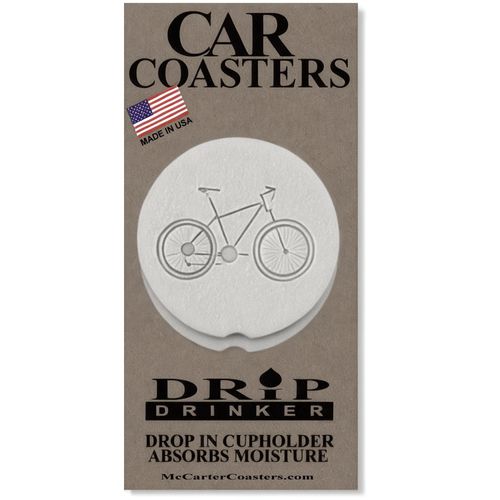Car Coasters (Bicycle) - Made in USA