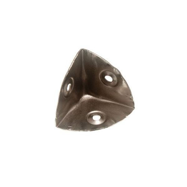 CASE BOX CRATE CORNER BRACKET 28MM NP WITH FIXING SCREWS ( pack of 32 )
