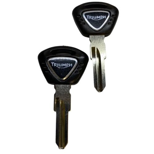 TMC1 - TMC3 Triumph - Motorcycle/ATV Key Blank SafeCo Brands 2-Key Blanks (TMC1 Chrome)
