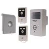 Battery PIR Alarm & Additional Siren (both 130 decibels) & 2 x Remote Controls