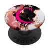 Marble Monogram Elegance Personalized Initial C Stylish Grip PopSockets Swappable PopGrip