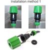 UKDD® Kitchen Garden Watering Tap Hose Pipe Snap Connector & 3/4" Adapter Tool
