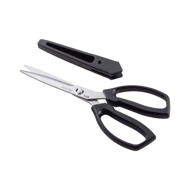 Kai KAI SELECT100 DH3139 Kitchen Scissors, Disassembly, Slim with Cap, Kitchen Tool