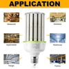 80W LED Corn Light Bulb E39 Mogul Base 5000K Daylight Replace 400W MH/HPS Lamps