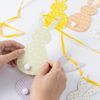 Easter Bunting Bunny Rabbit Banner Garland 2 Metres Hanging Ready Threaded
