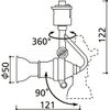 ODELIC OS256030 LED Spotlight (Construction Required) Lamp and Dimmer Sold Separately
