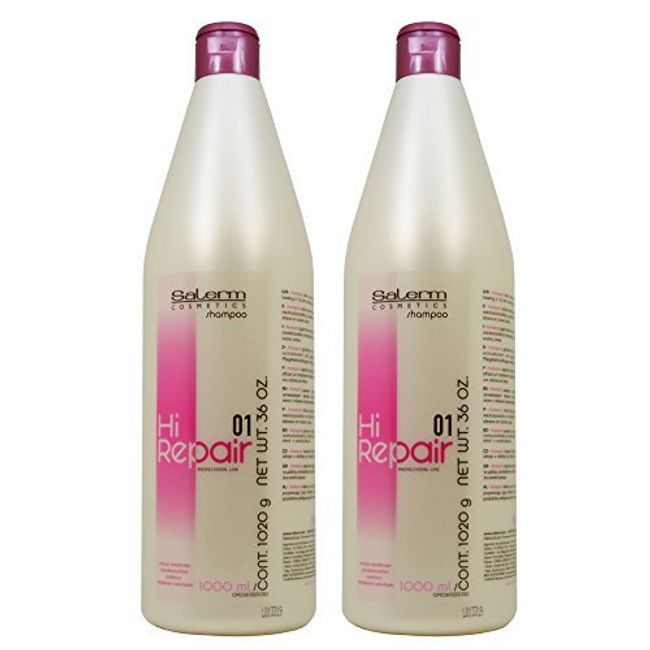 Salerm Hi Repair Shampoo 36oz / 1000ml by Salerm