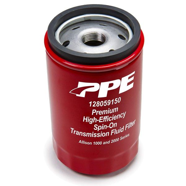 PPE - Premium High-Efficiency Spin-On Transmission Fluid Filter 128059150 Compatible with 2001-2019 Allison 1000 Series/2000 Series Transmissions