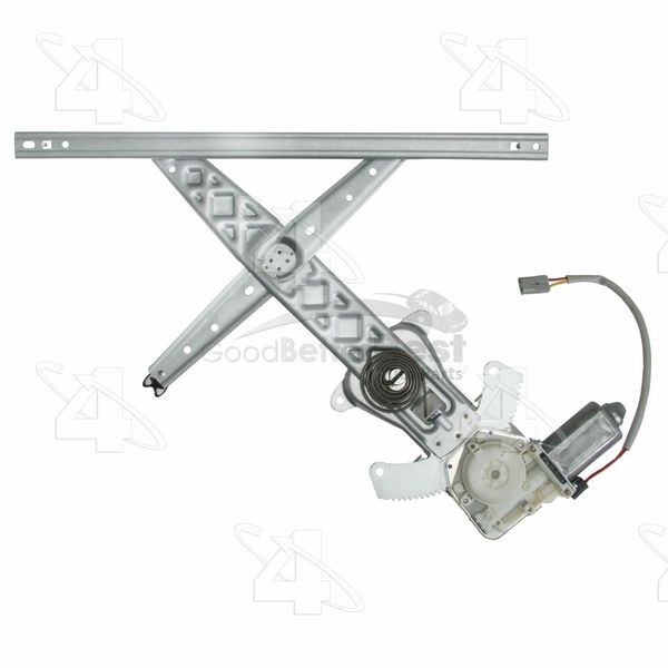 One New ACI Power Window Motor and Regulator Assembly Front Left 383383