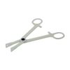 KingWei Piercing clamps set,20pcs disposable Plastic Piercing Clamps including 10pcs Slotted Piercing Round Forceps and 10pcs Slotted Piercing Triangle Forceps Ear Nose Piercing Tools Tattoo Supplies