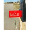 FLAG + MAIL Design Mailbox Flag for Stone or Brick Mailboxes