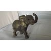 Young Elephant Calf Standing Decorative Ornament (A219)