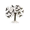 Thai Gifts Bee Wall Art - Metal Bee Tree - Metallic