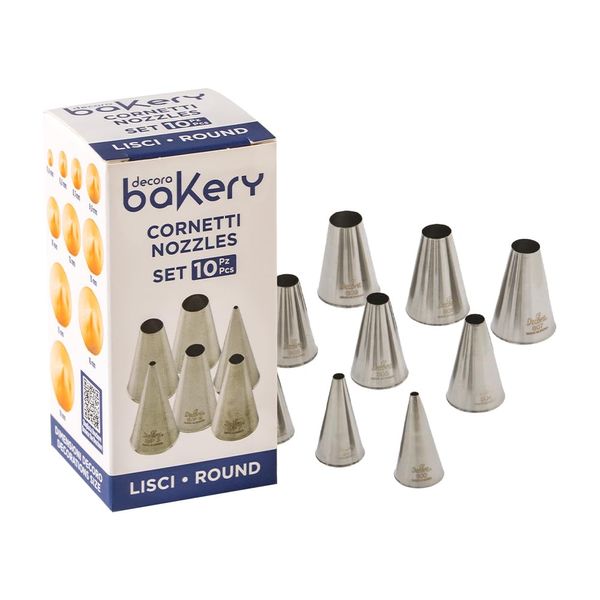 DECORA 0263484 Set 10 RUNDE TÜLLEN