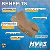 OrthoSleeve HV3 Bunion Sleeve S/M Natural