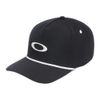Oakley Men's Ellipse Rope Hat, Black/White, One Size
