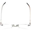 Foster Grant Rick Reading Glasses, Brown/Transparent, 59 mm