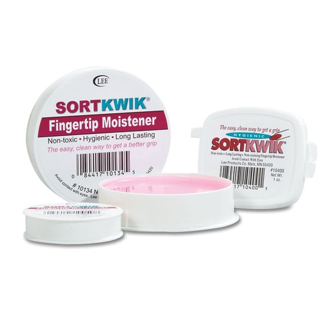 Sortkwik Fingertip Moisteners, 3/8 Oz [Set of 4]