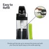 2 in 1 Soap Dispenser and Sponge Caddy Kitchen Sink Organizer with Sponge