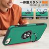 iPhone 7 Plus Case, iPhone 8 Plus Case, with Ring, Shockproof, Protective Cover, Shock Absorption, TPU, Thin, Scratch-Resistant, Thin, Silicone, Stand Function, Compatible with Car Holder, Dual Layer