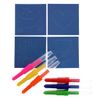 Rex London Magic rainbow coloured blow pens
