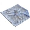 Soft Touch Tillfield Baby Blue Teddy Bubble/Popcorn Comforter/Security Blanket