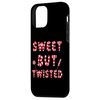 iPhone 12 mini Peppermint Candy Sweet But Twisted Christmas Peppermint Case