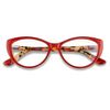Blue Light Blocking Glasses Computer Cat eye Clear Cat Eye Red Frame
