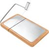 Metal Wood Cheese Slicer 2.25 Brown Colored