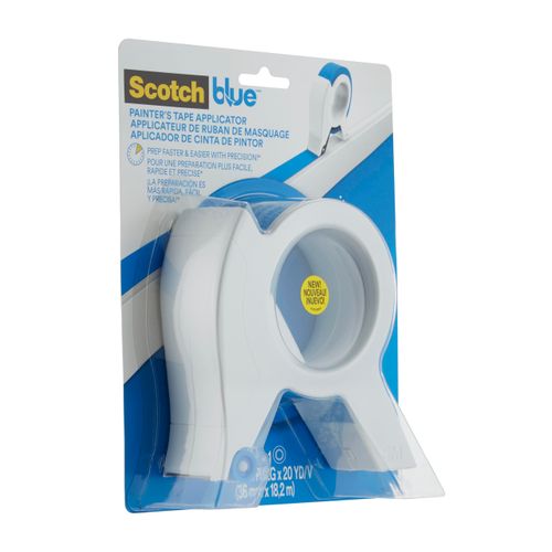 ScotchBlue Masking Tape Applicator TA3-SB-ESF2090 + 1 Roll of 2090 Masking Tape, 36mm x 18,2m