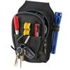 Clc Work Gear 1504 Tool Pouch, Tool Pouch, Black, Polyester, 9 Pockets