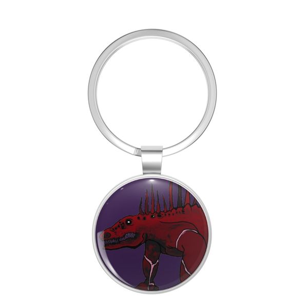 1080 Graphics SCP-939 Stainless Steel Keychain with Ring