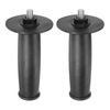 sourcing map 2pcs Rotary Tool Side Handle 10mm Thread 141mm Length Plastic Rotary Tool Handle Replacement Auxiliary Sander Handle Tool