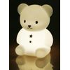 Hashy Topin EX-3035 Bear Night Light, Gray
