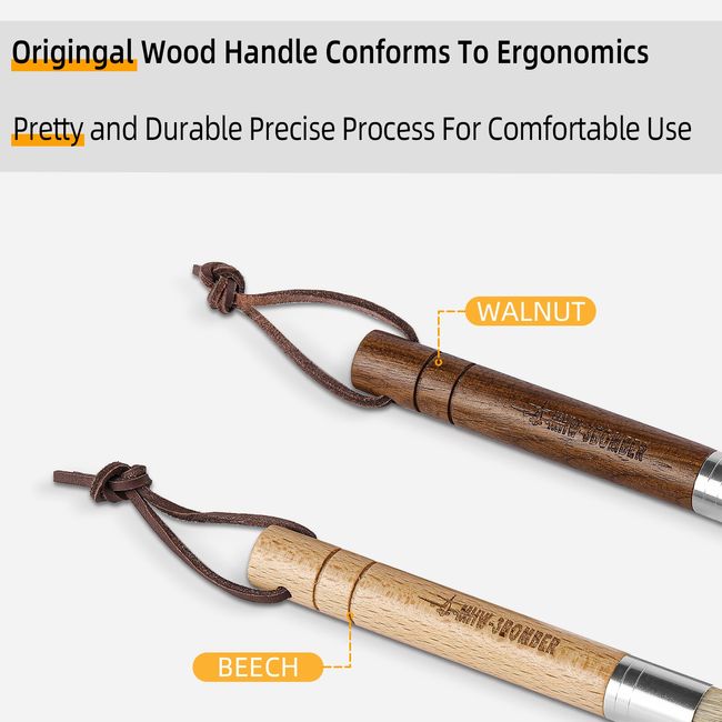 Beech Wood Stylish Cleaning Tools