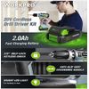 WORKPRO 20V Cordless Drill Driver Kit 3/8" 18+2 Torque 2 Speed w/Battery Charger