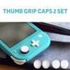GeeRic [8-Pcs Set] Carry Case Compatible with Switch Lite, 1 Soft Silicon Case 2 Pack Screen Protector Compatible with Switch Lite 4 Thumb Caps & Storage Carrying Grip Black