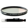 Tiffen Circular Polarizing Filter and Lens Cleaning Brush Kit (49mm)