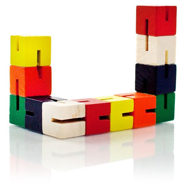 Pack of 4 Twist and lock blocks