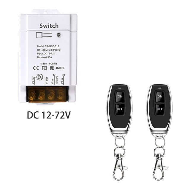 Wireless RF Remote Control ON/OFF Switch