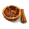 Wooden Mortar and Pestle