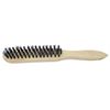 TIMCO Wooden Handle Wire Brush Steel-4 Rows Scratch