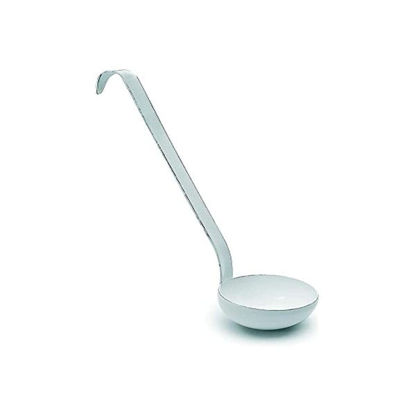 Ibili Soup Ladle Mini, Steel, White, 30 x 6 x 25 cm