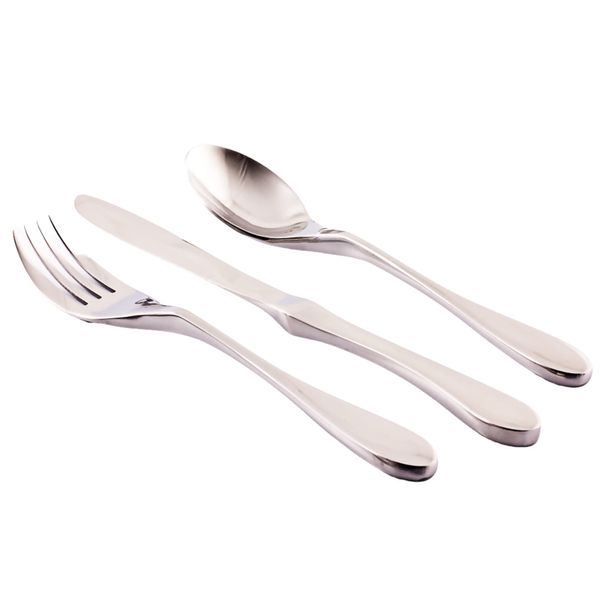 KNORK Original Flatware Starter Set, 12 Piece, Gloss Shiny Finish
