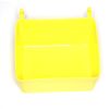 Small Plastic Pegboard Storage/Parts Bins - Multi-Pack - Red, Yellow, or Black (10, Yellow)